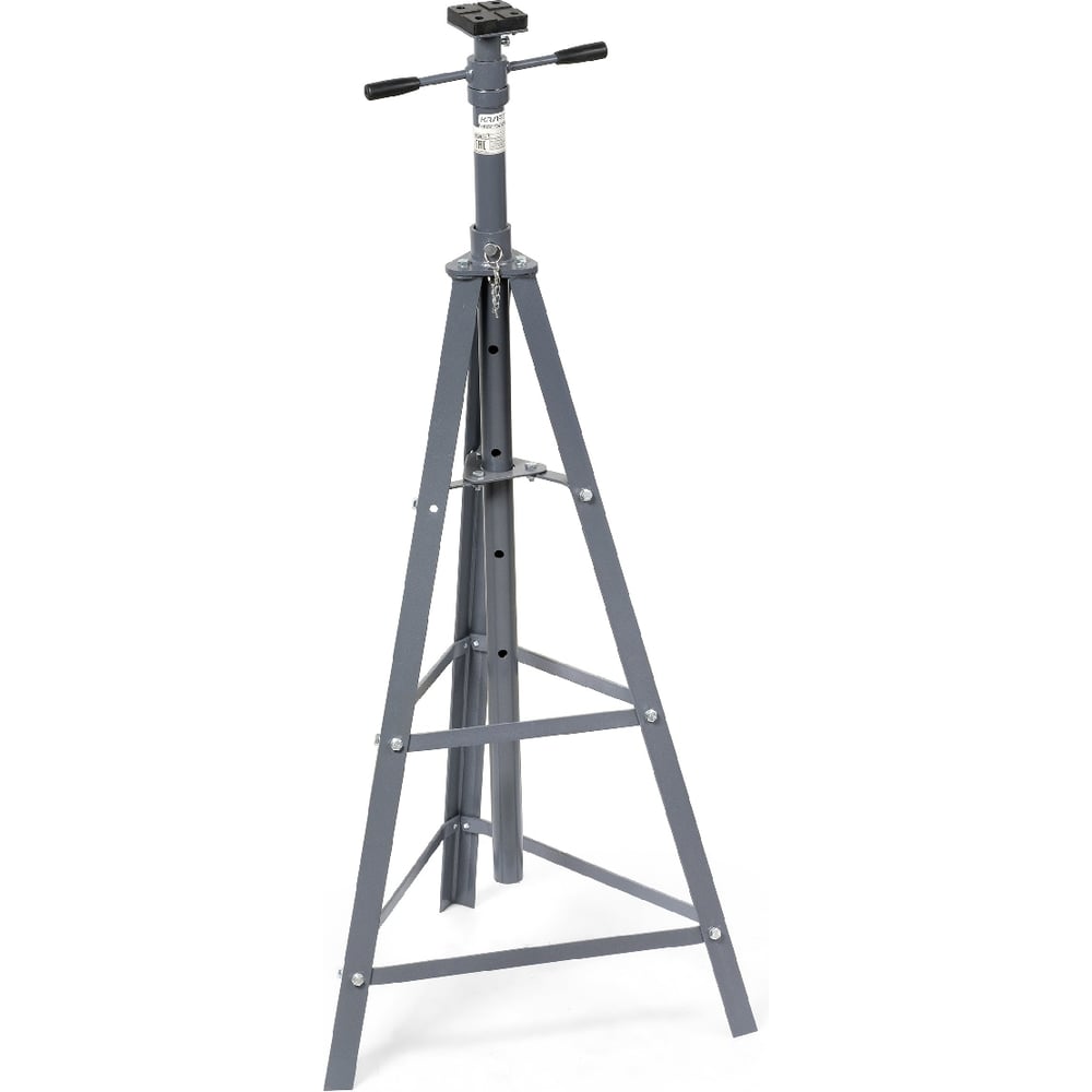 Изображение товара Стойка опорная KraftWell гп 2 т высокая KRW-HJS2 профессиональная металлоподставка