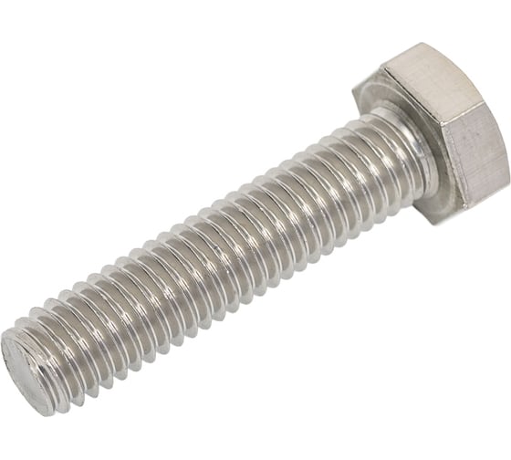 Изображение товара Болт Доброга М 8x35 нержавеющая сталь DIN 933 A2 100 шт ЦБ-00031573