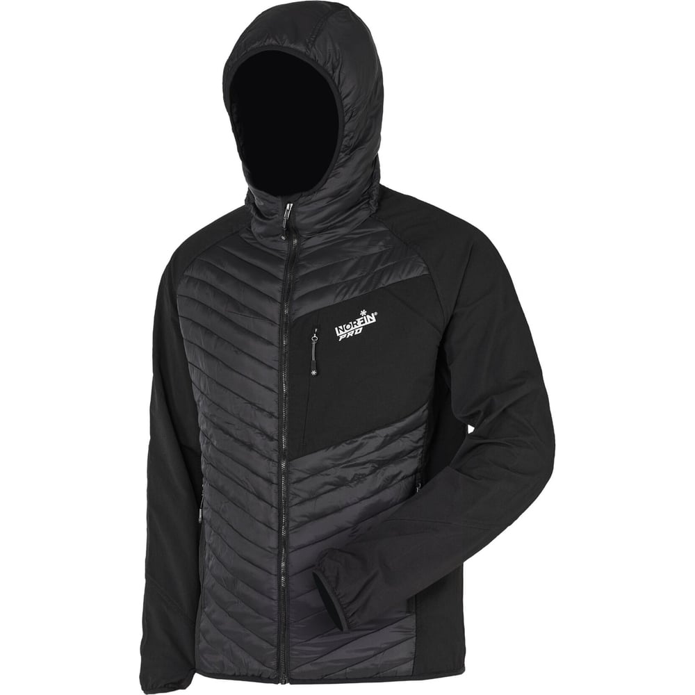 Изображение товара Мужская зимняя куртка Norfin THERMO PRO 01 с искусственным пухом р.S черная