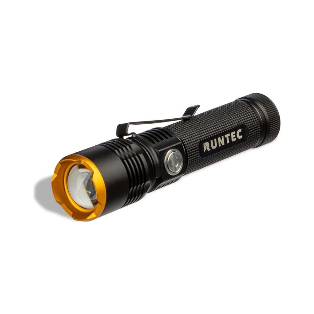 Изображение товара Ручной аккумуляторный фонарь Runtec RT-F600 с функцией Zoom и защитой IPX4