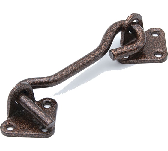 Изображение товара Крючок прутковый Дверной Страж 105 мм мод.1 медь антик ДС46393