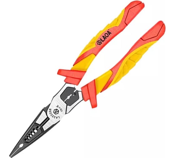Изображение товара Многофункциональные диэлектрические длинногубцы LAOA 6 в 1 LA322208