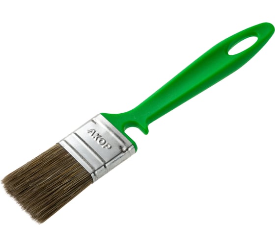 Изображение товара Кисть плоская Акор для дерева, ширина 35 мм, толщина 10 мм, Эксперт 174 10 035 КД35*10