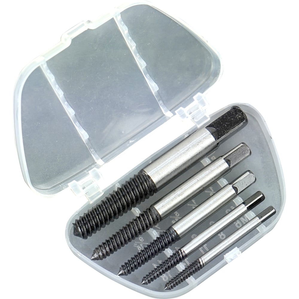 Изображение товара Набор экстракторов повреждённого крепежа Berger BG 5 предметов BG4009