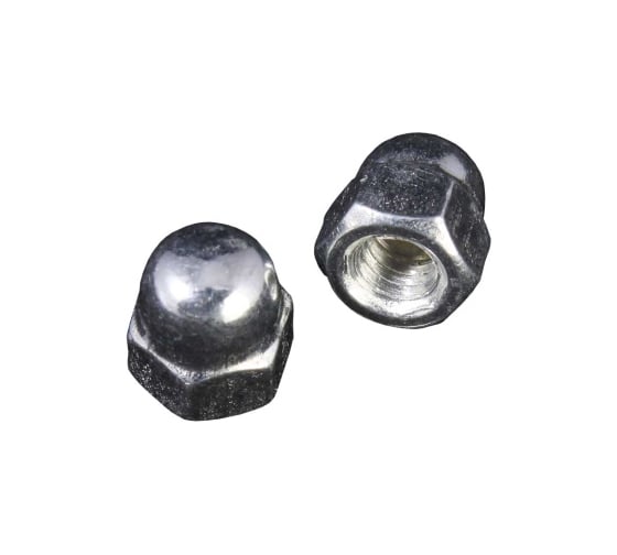 Изображение товара Гайка глухая Доброга М16, цинк, DIN 1587 500 шт. ЦБ-00031718