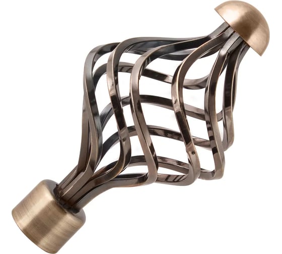 Изображение товара Наконечник ООО АС Март диаметр 25 мм, ажур 245, антик 4812634003694