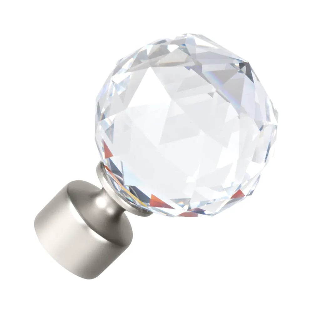 Изображение товара Декоративный наконечник 25 мм, сатиновый, 2 шт, ООО АС Март