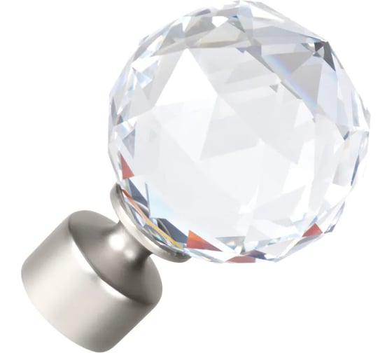 Изображение товара Наконечник ООО АС Март D25, Кристалл, сатин 4812634003915