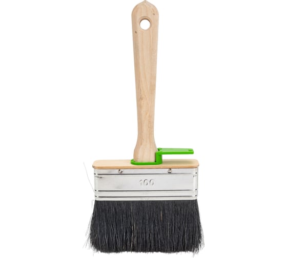 Изображение товара Кисть для красок на основе растворителей Лазурный берег плоская, смешанная щетина, КП 100х25 Т4