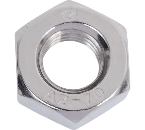 Изображение товара Гайка Доброга М10, нерж., DIN 934, A2, 100 шт. ЦБ-00034066