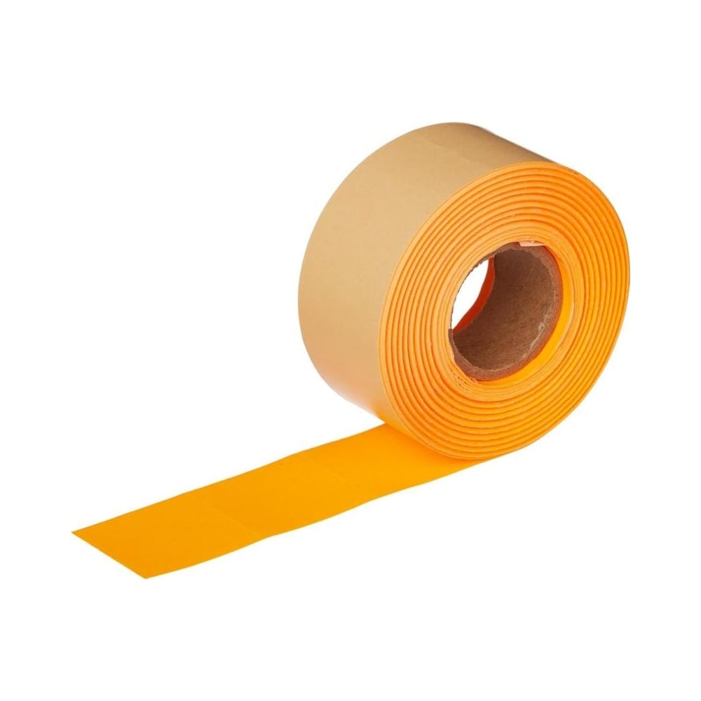 Изображение товара Этикет лента ООО Комус 29x28 оранжевая для лазерной и струйной печати 700 шт.