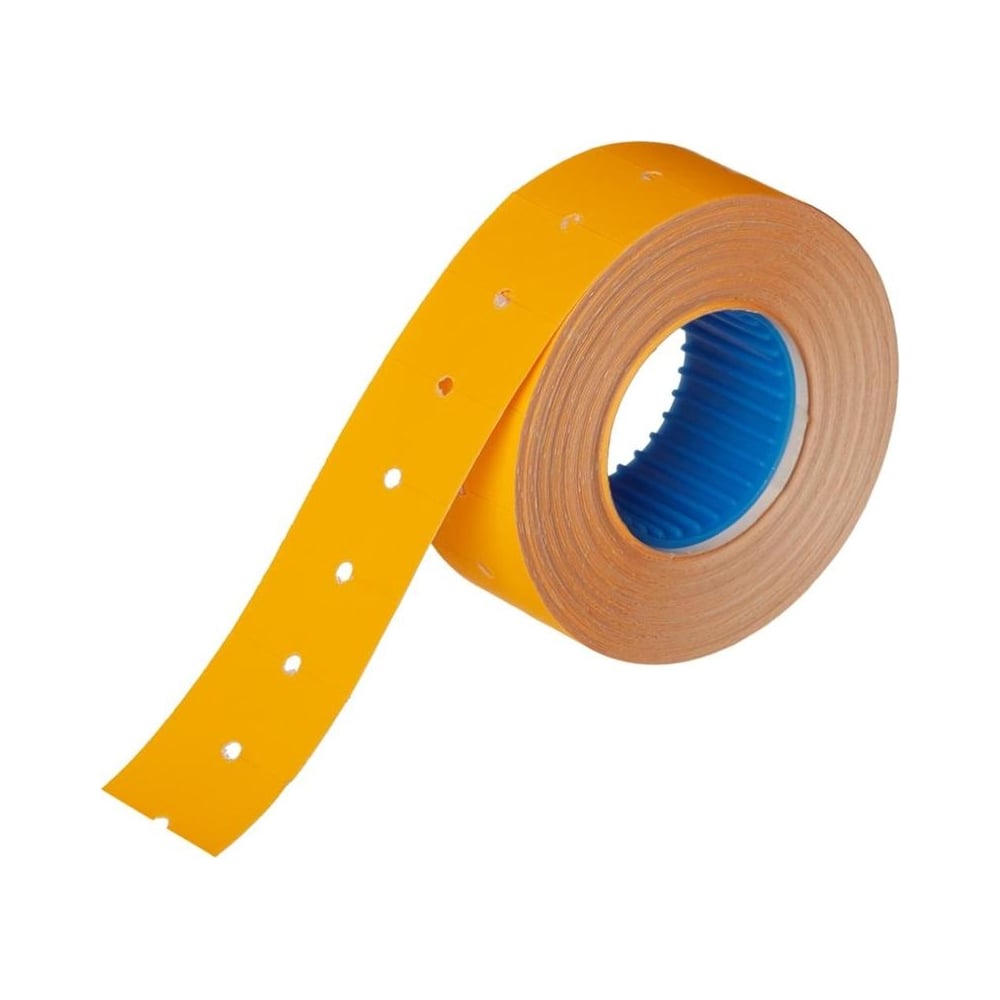 Изображение товара Этикет лента ООО Комус 21,5x12 оранжевая для лазерных и струйных принтеров - 1000 шт