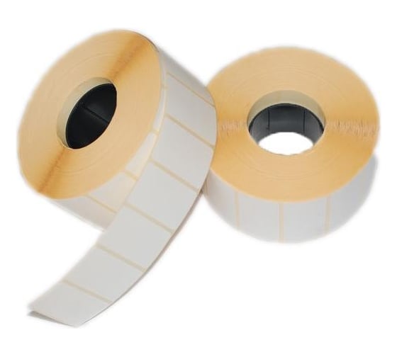 Изображение товара Термоэтикетки ООО Комус ЭКО 47x25 2000 шт. в рулоне. вт.40, 36 рул. 1556819