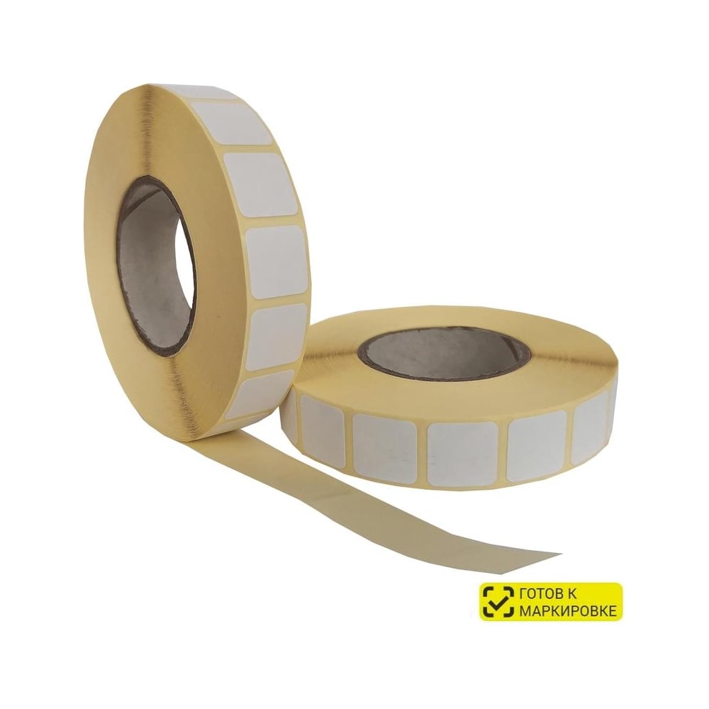 Изображение товара Термотрансферные этикетки ООО Комус ПГЛ 15x15, 2000 шт. в рулоне, вт.40, 42 рул. 1691611