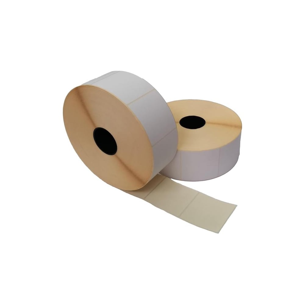 Изображение товара Термотикетки Комус ЭКО 58x60 мм 3000 шт в рулоне белые для термотипов