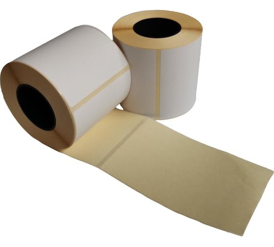 Изображение товара Термоэтикетки ООО Комус ЭКО 75x120 250 шт. в рулоне, вт.40, легкосъемный клей, 12 рул. 1500760