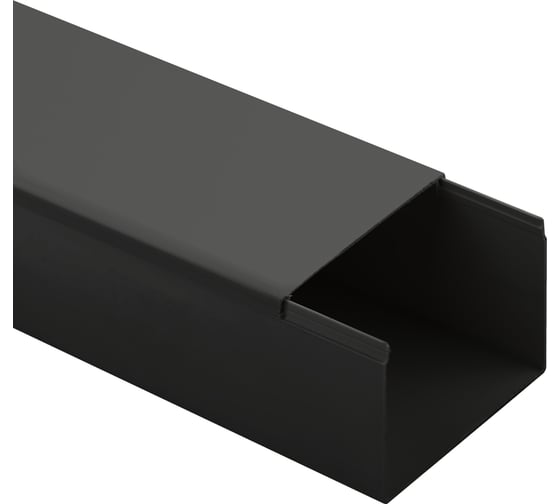 Изображение товара Кабель-канал ЭРА KKB8040 черный 80x40мм, 1 шт - 2м Б0061658