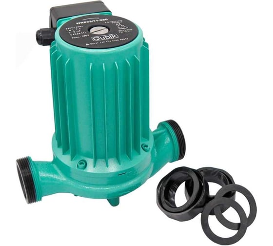 Изображение товара Насос циркуляционный Qubik WRS 32/11 - 220мм + гайки 16692
