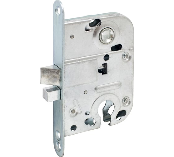 Изображение товара Врезной замок Аллюр 2018 ZP хром, б/о, б/ручки 14133