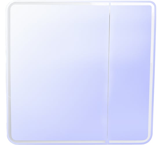 Изображение товара Зеркало-шкаф Style Line Каре 80x80, с подсветкой, сенсор на зеркале СС-00002276