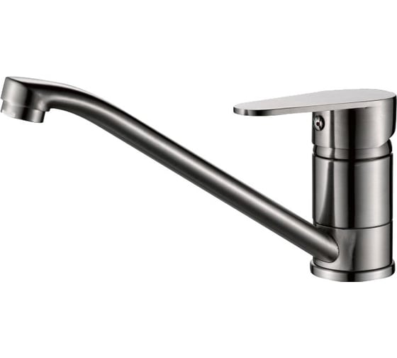 Изображение товара Смеситель для кухни Valfex с длинным изливом, нерж. сталь Rigel Сhrome VF.42802