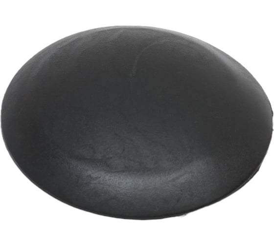 Изображение товара Ограничитель дверной Аллюр PB-04 черный, пластик, демпфер 13722