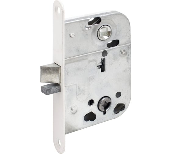 Изображение товара Защелка Аллюр 2014 WW белый B2B с фиксатором б/о 14144