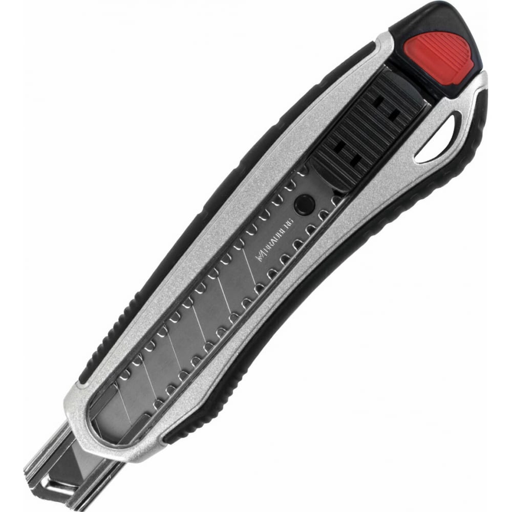 Мощный канцелярский нож BRAUBERG клей канцелярский силикатный brauberg 110 г