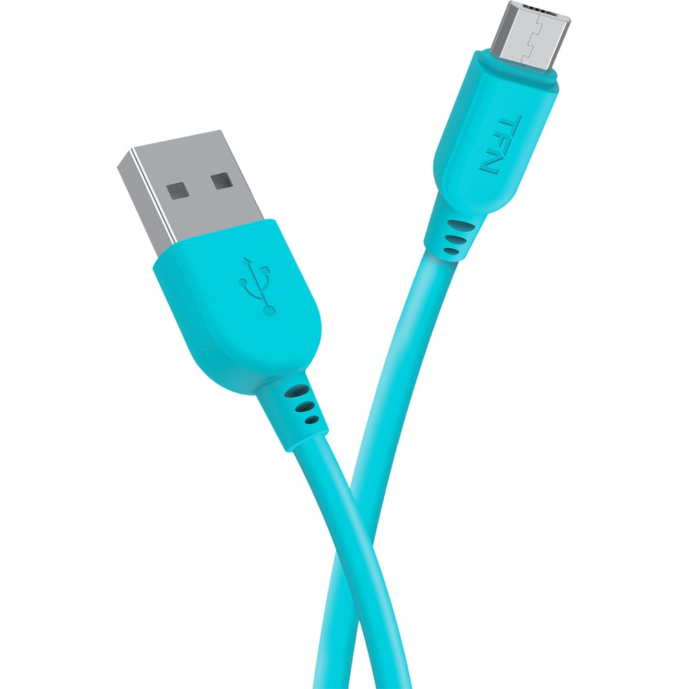 фото Дата-кабель tfn usb-microusb 1м pvc blue -cmic1mpvcbl