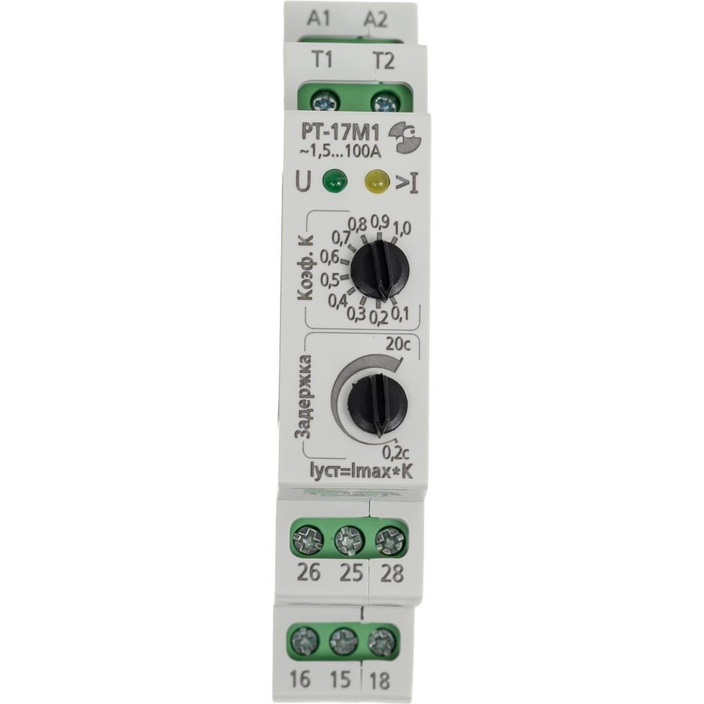 Изображение товара Реле тока РТ-17М1 1.5-100А выносной датчик, автоматизация и защита электросетей