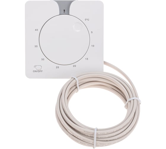 Изображение товара Терморегулятор механический REXANT R5XT, 3,5кВт , белый 51-0592