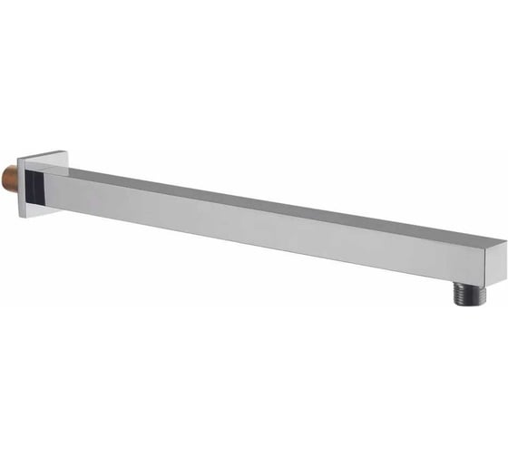 Изображение товара Кронштейн для верхнего душа CULTO 400 прямоугольный, резьба 1/2, латунь, хром глянец СA01GL