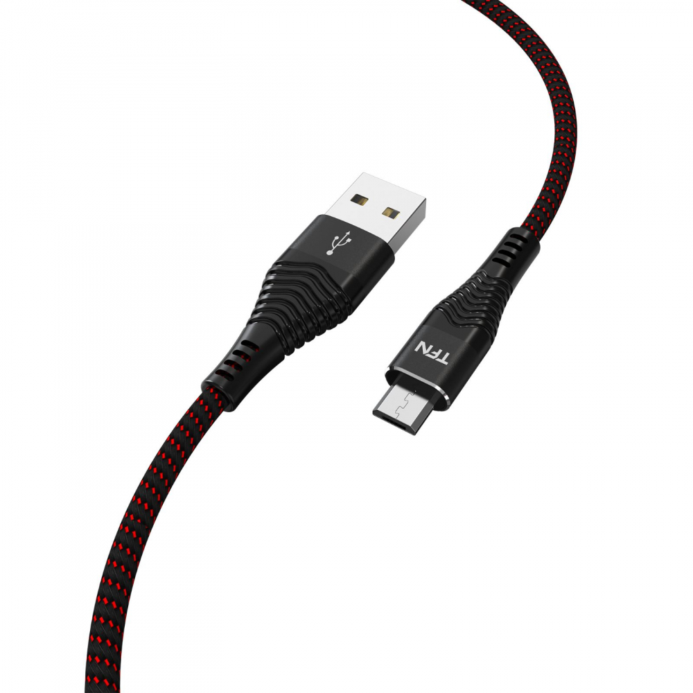 Дата-кабель TFN кабель borofone usb micro usb bx20 1m красный