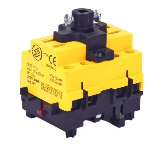 Изображение товара Выключатель нагрузки Giovenzana 40А, 3-х полюсный, крепление на заднюю стенку SE323003B