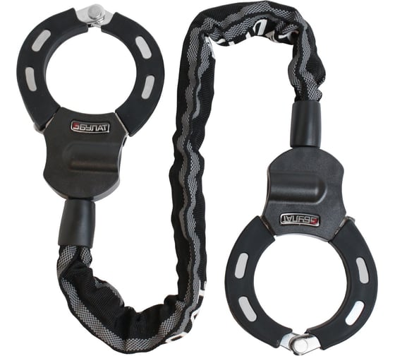 Изображение товара Замок в виде наручников БУЛАТ ВС 006Ц d6х650 мм, с цепью, 3 кл. 15899