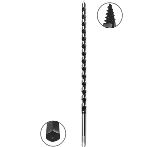 Изображение товара Сверло по дереву винтовое (14x460 мм; HEX) VIRA 552043