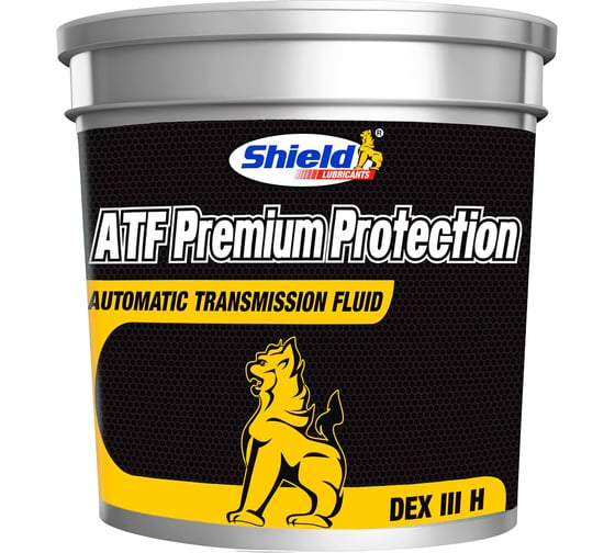 Изображение товара Жидкость для АКПП и ГУР Shield Lubricants ATF SHIELD PREMIUM PROTECTION 20 л 2180020