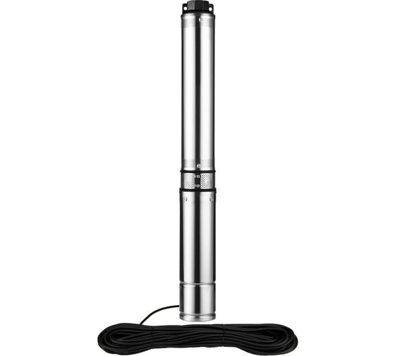 Изображение товара Скважинный насос Jemix Ø 4", кабель 40 м, 750 Вт, макс. напор 70 м, ном. напор 50 м, при 2 куб.м/ч, 10 степеней, крыльчатка пластик, встроенное управление СН 4-2-50