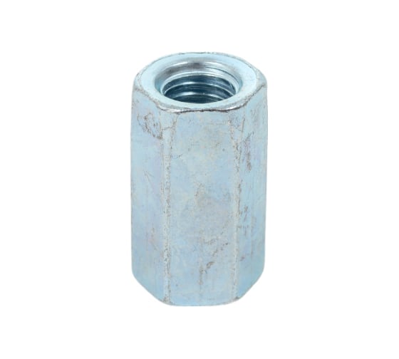 Изображение товара Удлиняющая гайка КРЕП-КОМП цинк DIN6334 м8х25 10шт гу8мф