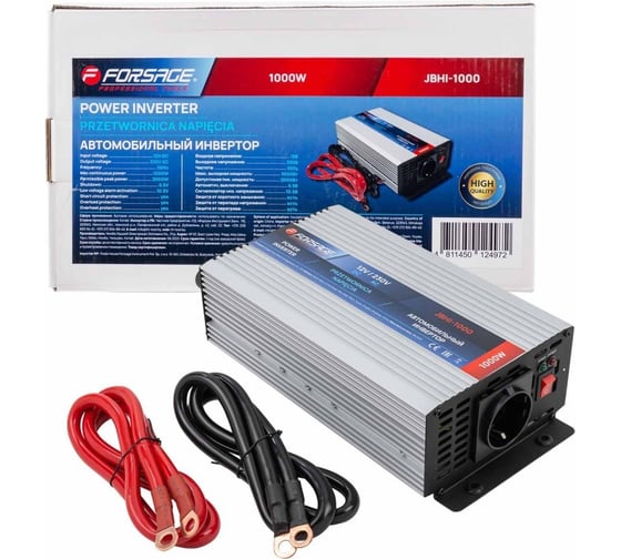 Изображение товара Инвертор (преобразователь напряжения) Forsage 1000W F-JBHI-1000(58878)