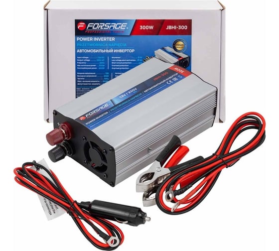 Изображение товара Инвертор (преобразователь напряжения) Forsage 300W F-JBHI-300(58874)