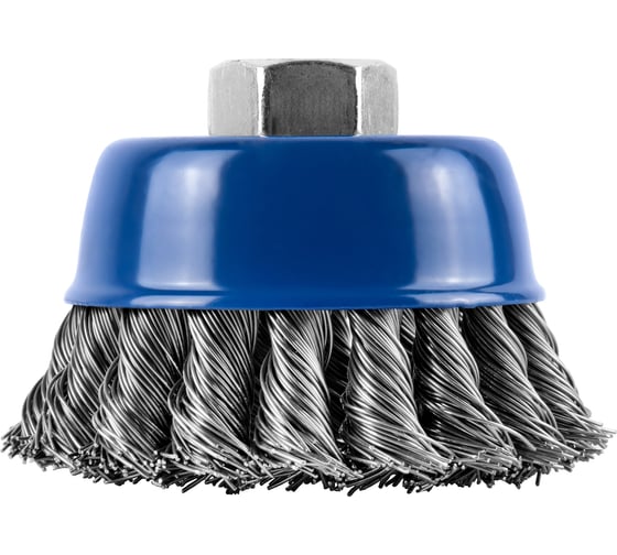 Изображение товара Кордщетка стальная витая для УШМ 75 мм грубая MONOGRAM 106-991