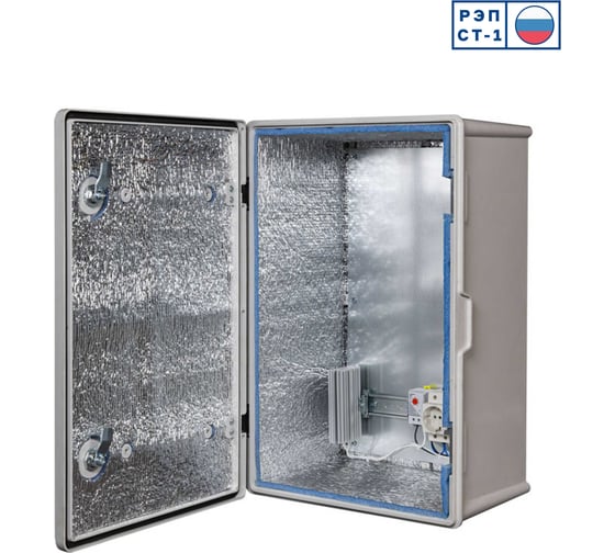 Изображение товара Композитный монтажный шкаф MASTERMANN -Пластик-3УТ+ антивандальный IK10 IP66 405х587х260 мм антивандальный IK10 IP66 00-01020933