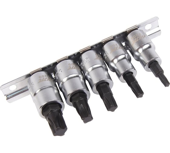 Изображение товара Набор головок с насадкой 4-лучевых для винтов MTS MORTORQ 3/8 JTC JTC-7209