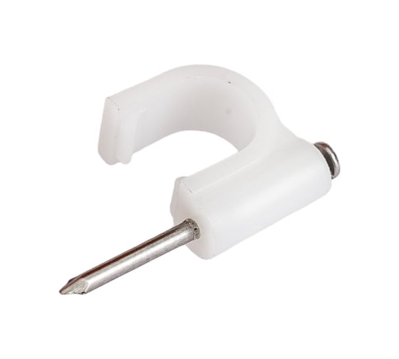 Изображение товара Скоба для электрокабеля Стройбат 8 кругл 50 шт 014951