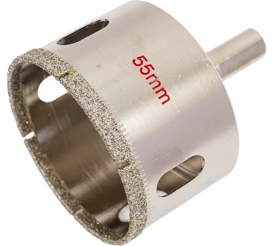 Изображение товара Коронка алмазная по керамограниту 55 мм SKRAB 33755