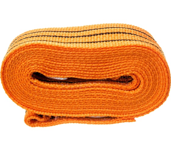 Изображение товара Ленточный трос СЕРВИС КЛЮЧ 5 т. в чехле 2 крюка 73704