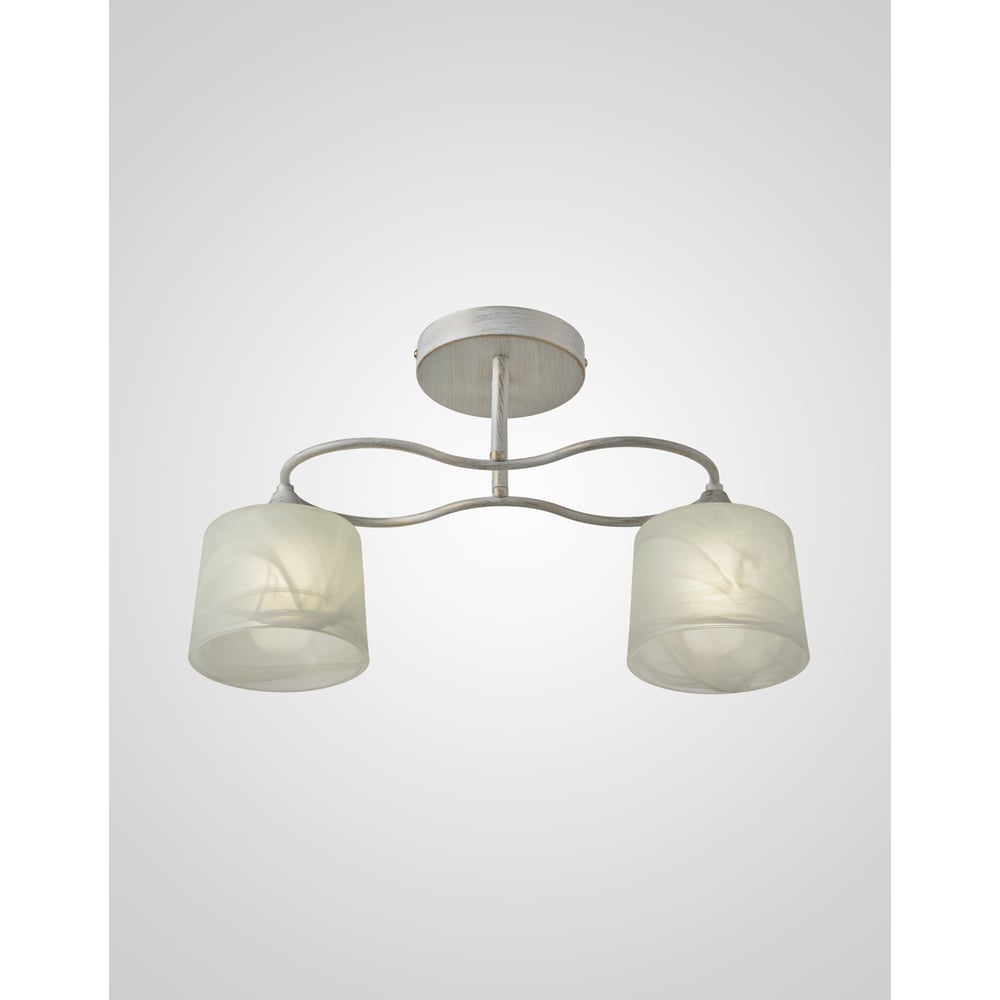 Изображение товара Потолочная люстра Мелодия Света SL4297-2 WT+GD современная стильная