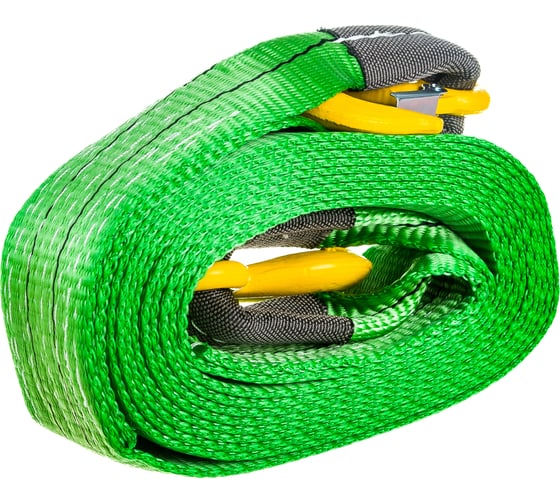 Изображение товара Ленточный супер усиленный трос 8 т в пакете СЕРВИС КЛЮЧ 19008