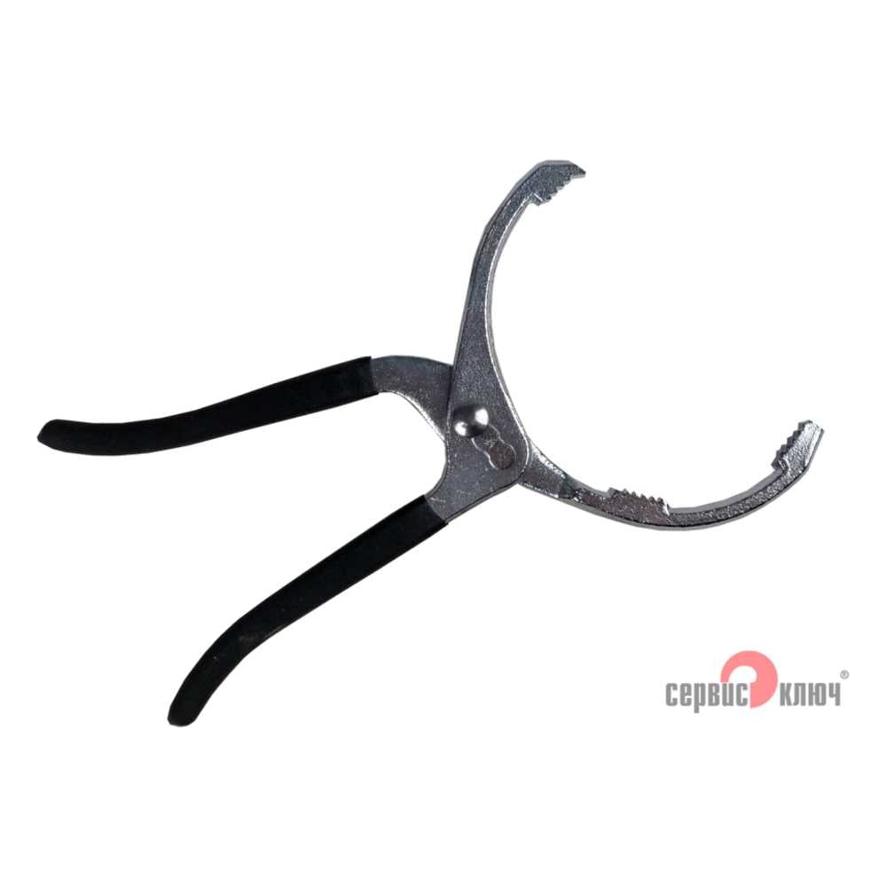 Изображение товара Съемник масляного фильтра 85-115 мм СЕРВИС КЛЮЧ 77712 профессиональный